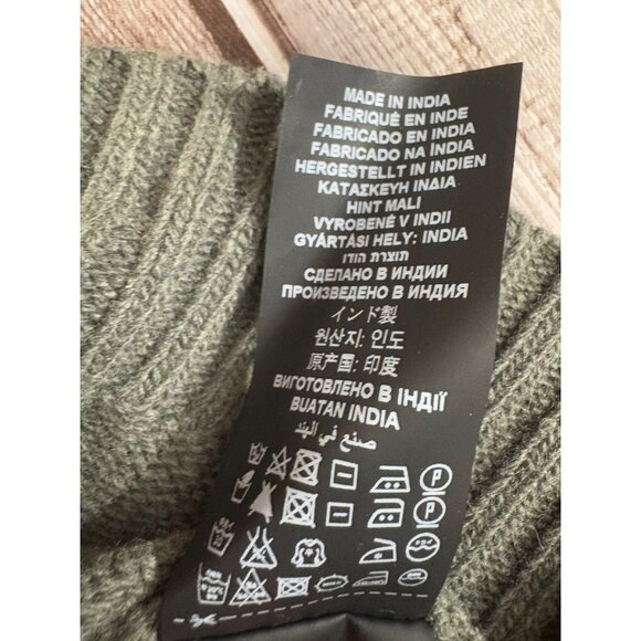 G Star Raw Felton Knit Sweater Jumper sz L color raw grey NWT $200 - Picture 6 of 10